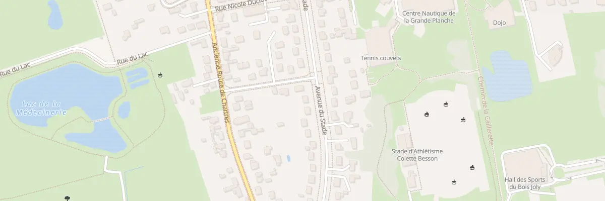 Plan du 315 Av du Stade à Saran