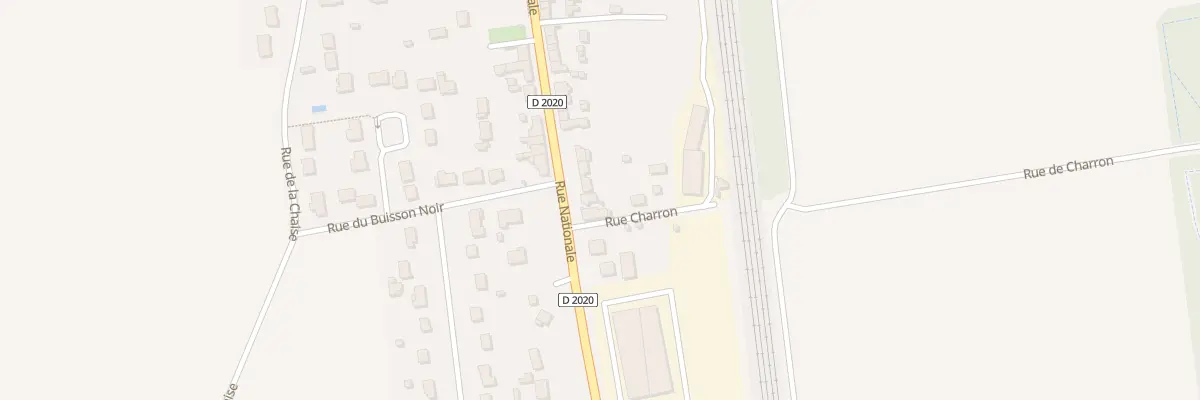 Plan du 99 Rue Nationale à Cercottes