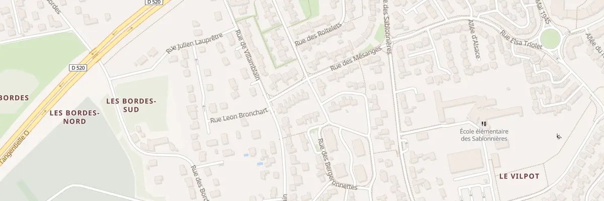 Plan du 52 Rue des Mésanges à Saran
