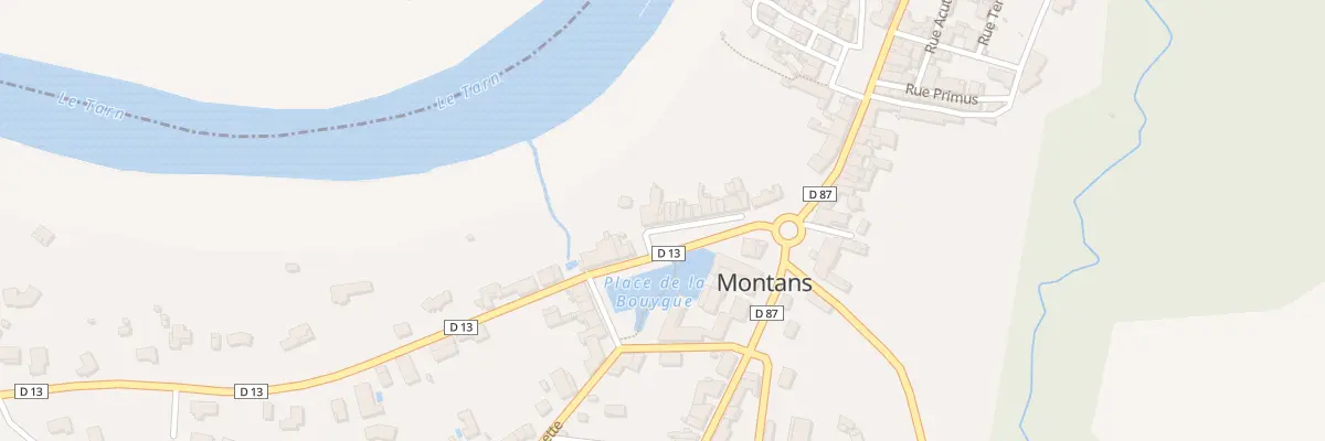 Plan du 40 Pl de la Bouygue à Montans