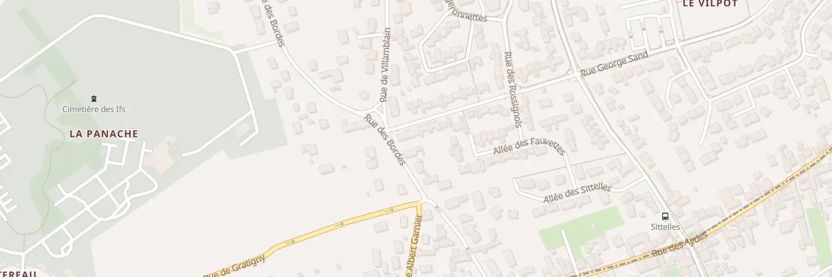 Plan du 28 Rue des Pinsons à Saran