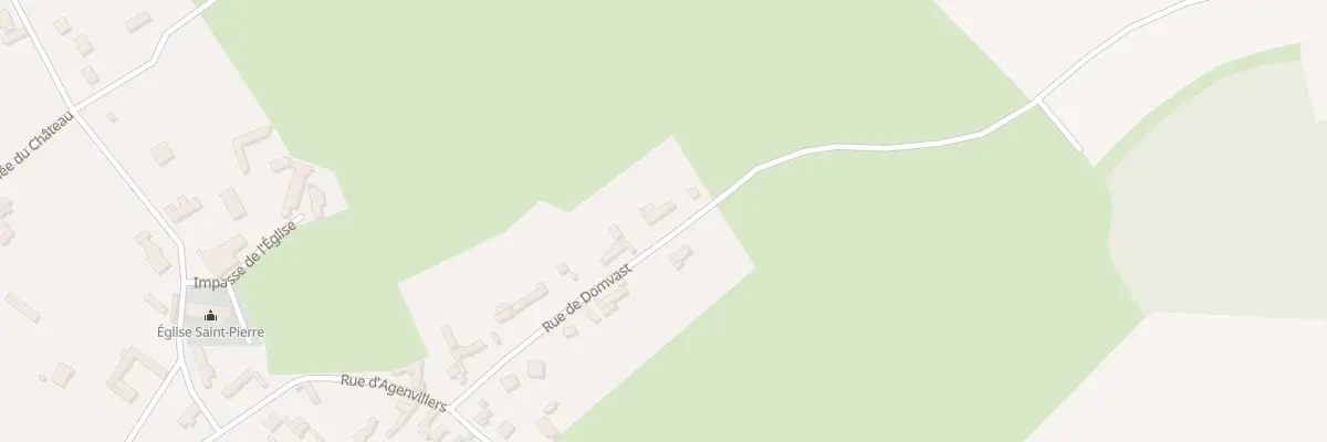 Plan du 9 Rue de Domvast à Canchy