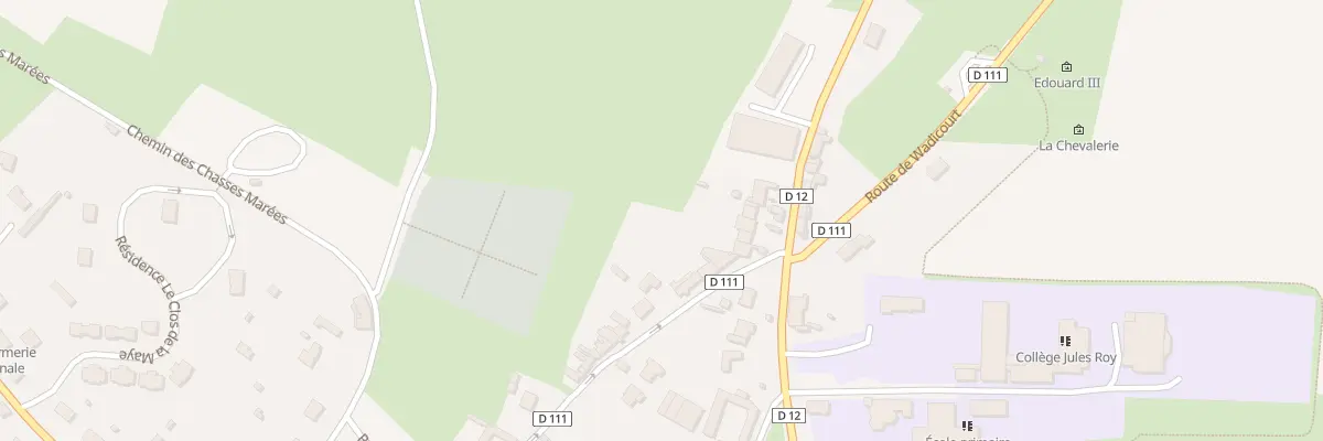 Plan du 33B Rue Michel Dufrénoy à Crécy-en-Ponthieu