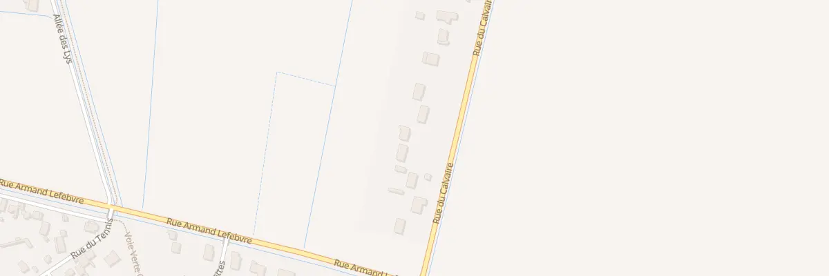 Plan du 780 Rue du Calvaire à Coulogne