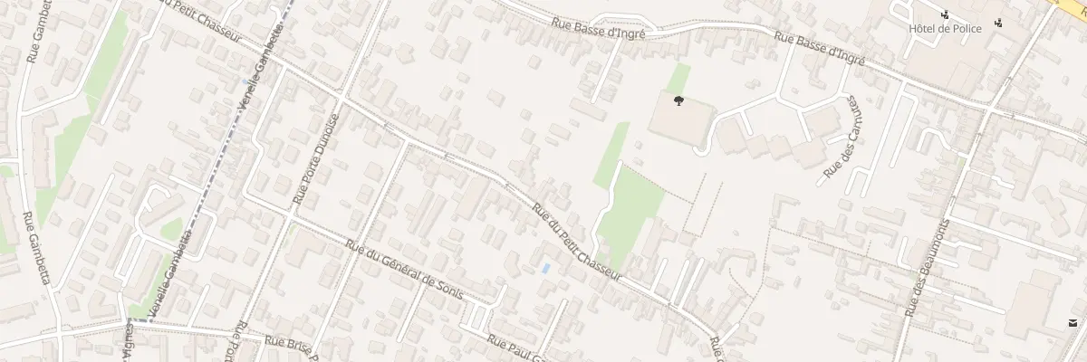 Plan du 68 Rue du Petit Chasseur à Orléans