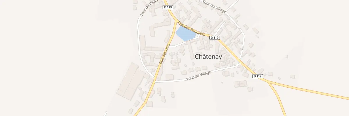 Plan du 5 Rue des Lilas à Châtenay