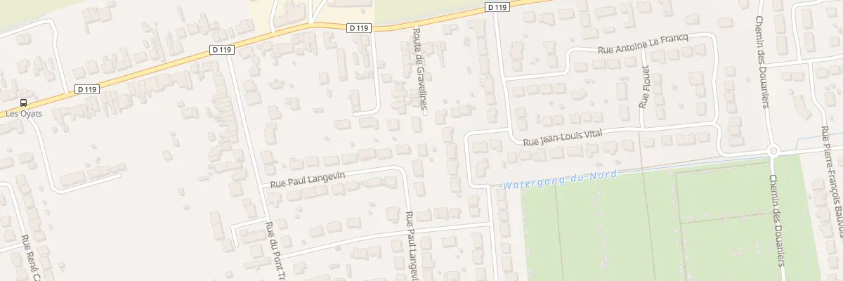 Plan du 147 Rue Paul Langevin à Calais
