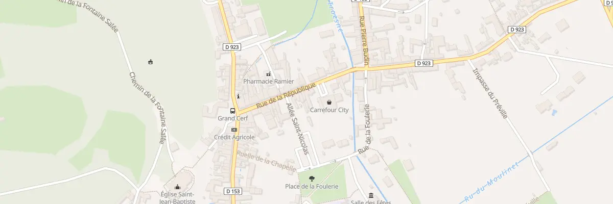 Plan du 24 Rue de la République à Chaumont-en-Vexin
