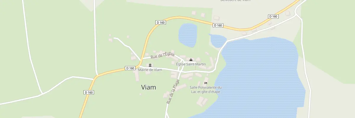 Plan du 5007 Le Bourg à Viam