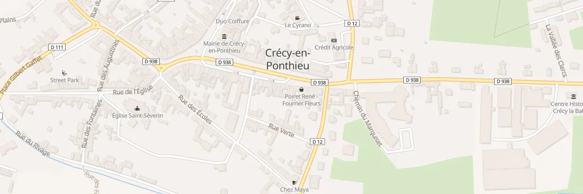 Plan du 9B Rue du Mal Leclerc de Hauteclo à Crécy-en-Ponthieu