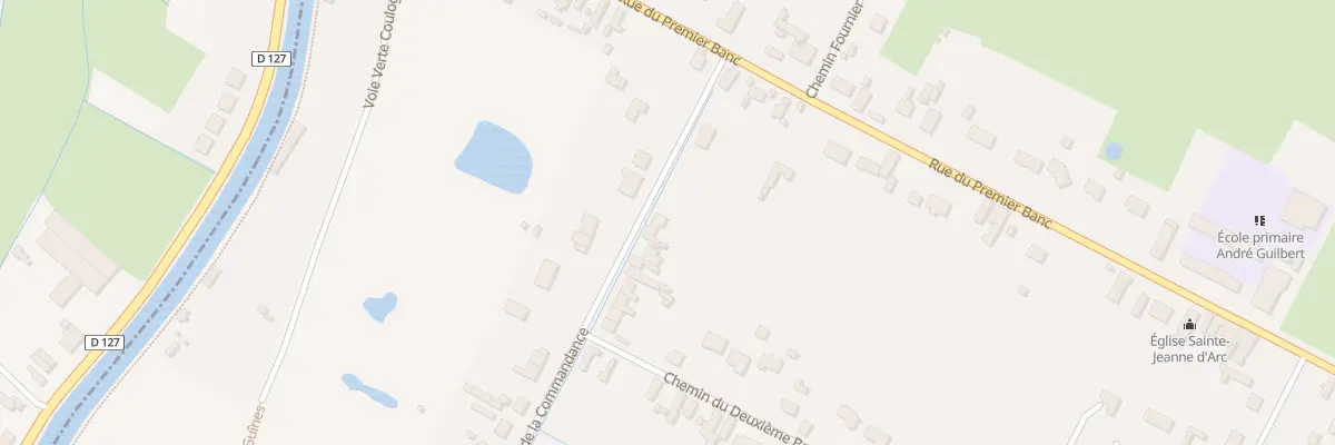 Plan du 115 Rue de la Commandance à Guînes