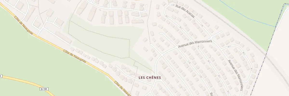 Plan du 5 Vla des Saules à Beynes