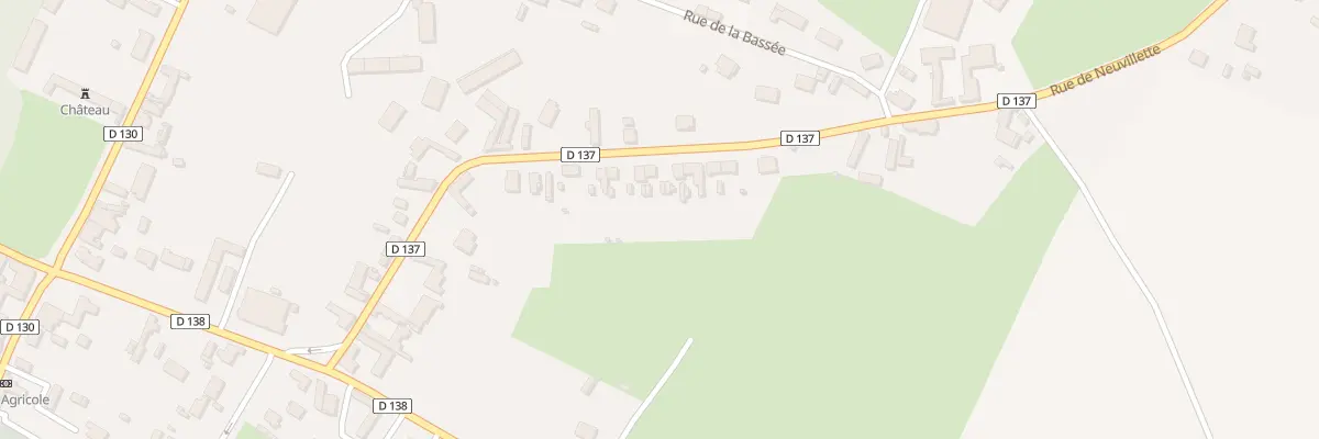 Plan du 298 Rue de Neuvillette à Campagne-lès-Hesdin