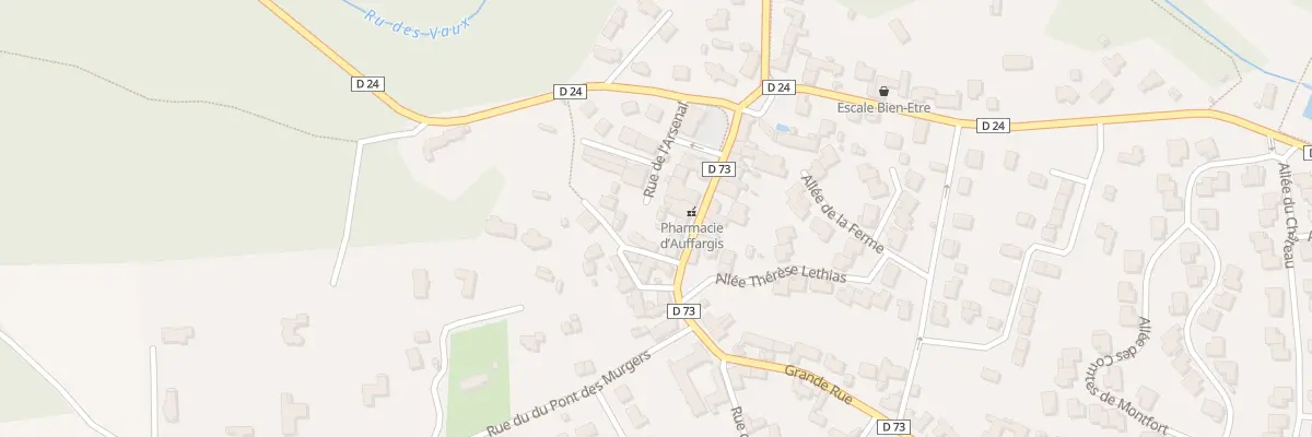 Plan du 23 Rue Grande Rue à Auffargis