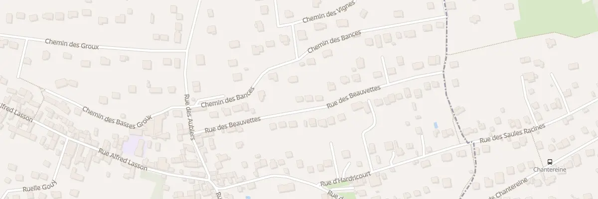 Plan du 25 Rue des Beauvettes à Mézy-sur-Seine