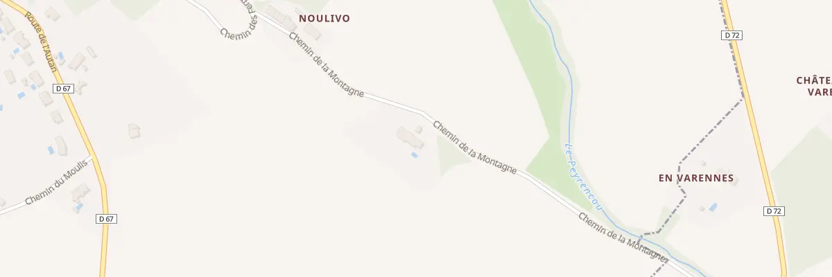 Plan de Coumaoureso au Cabanial