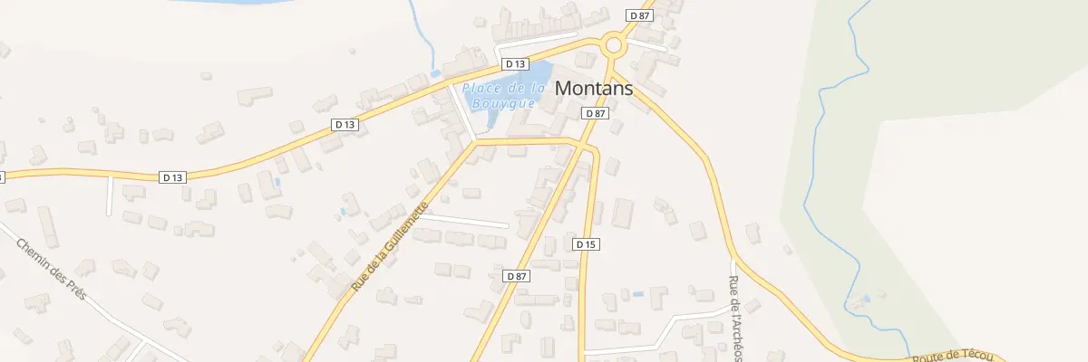 Plan du 36 Av Elie Rossignol à Montans