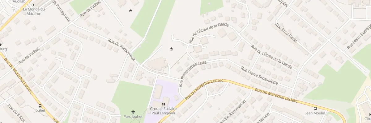 Plan du 29 Rue Pierre Brossolette à Guéret