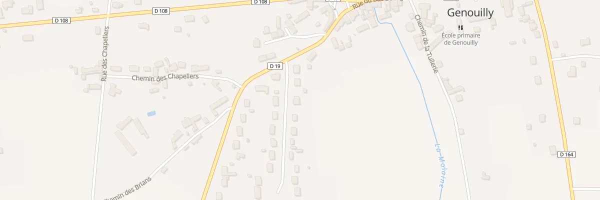 Plan du 5 Rue des Milleroses à Genouilly