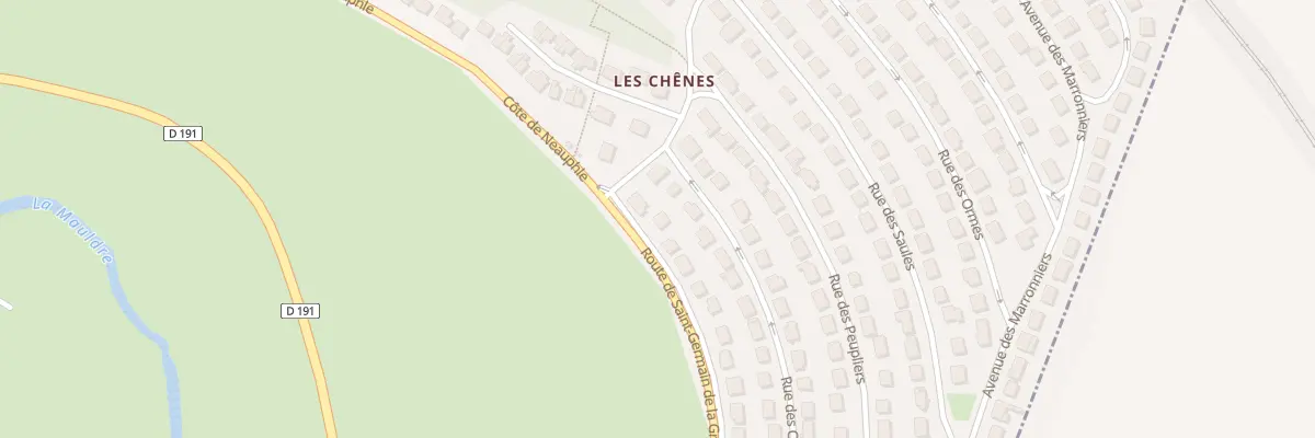 Plan du 3 Rue des Cedres à Beynes