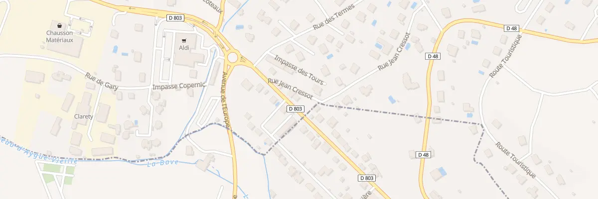 Plan du 458 Av Charles de Gaulle à Saint-Laurent-les-Tours