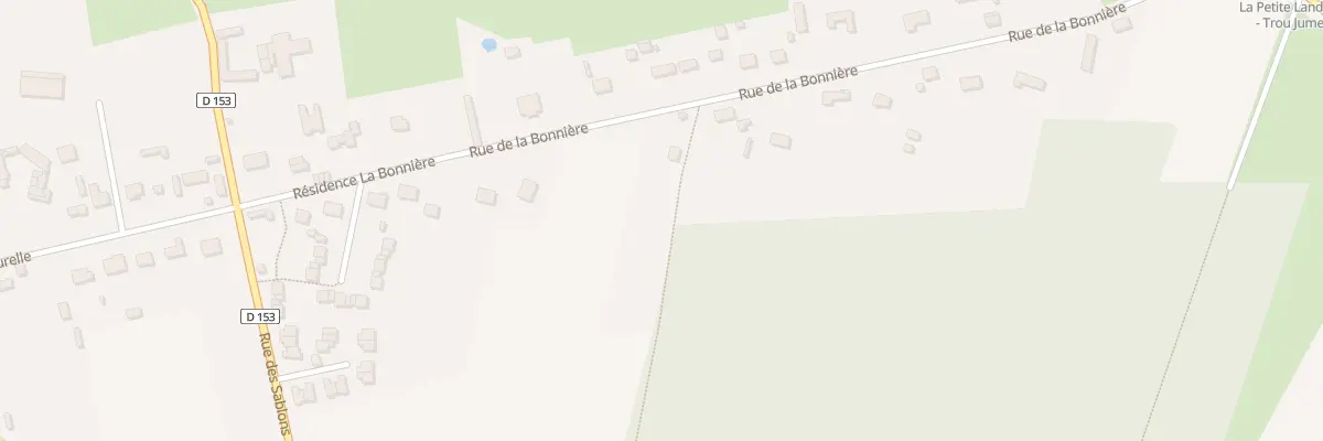Plan du 4 Rue de la Bonnière à Lalandelle