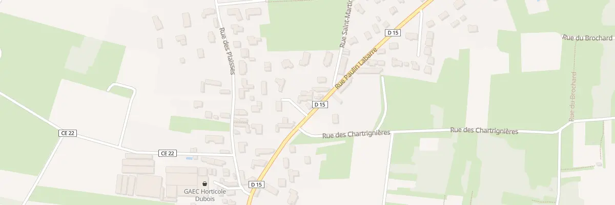 Plan du 1824 Rue Paulin Labarre à Olivet