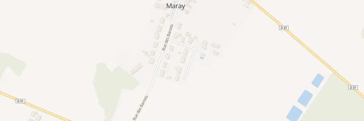 Plan du 4 Rue des Grandes Terres à Maray