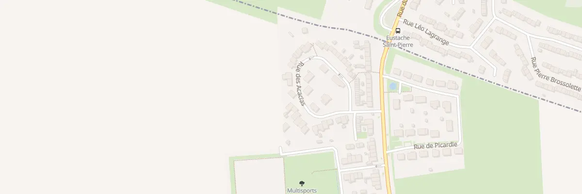 Plan du 38 Rue des Acacias à Coulogne