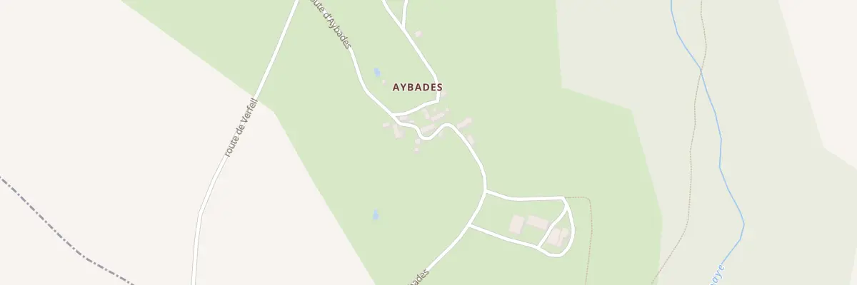 Plan du 5181 Aybades à Castanet