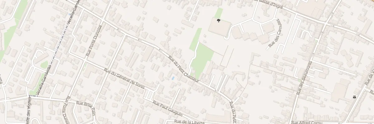 Plan du 60 Rue du Petit Chasseur à Orléans