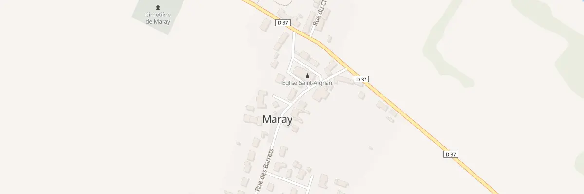 Plan du 15 Rue des Barrets à Maray