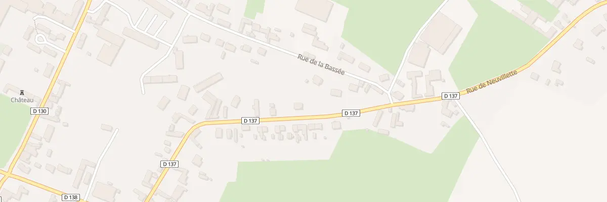 Plan du 317 Rue de Neuvillette à Campagne-lès-Hesdin