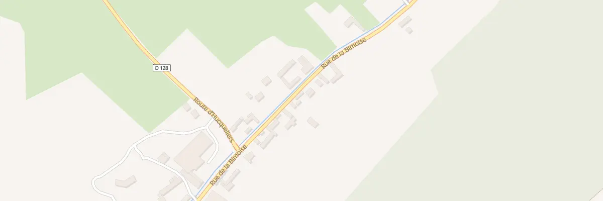 Plan du 134 Rue de la Bimoise à Clenleu