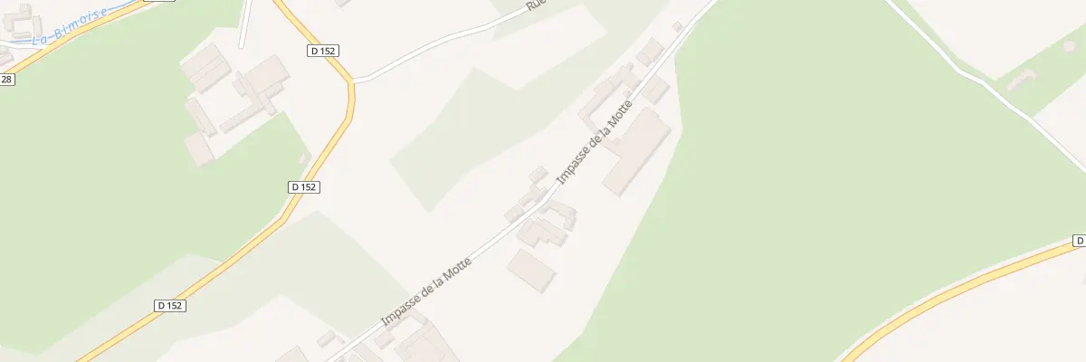 Plan du 39 Imp de la Motte à Clenleu