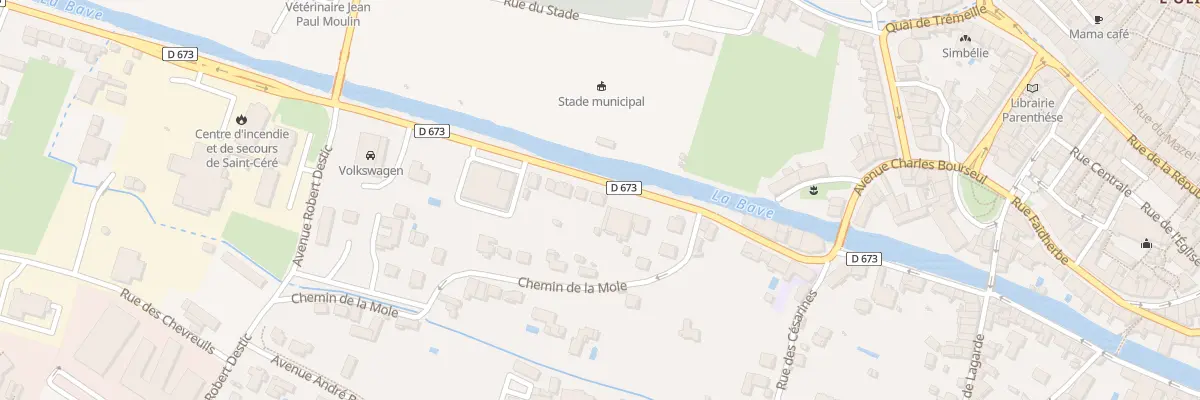 Plan du 207 Av Anatole de Monzie à Saint-Médard-de-Presque