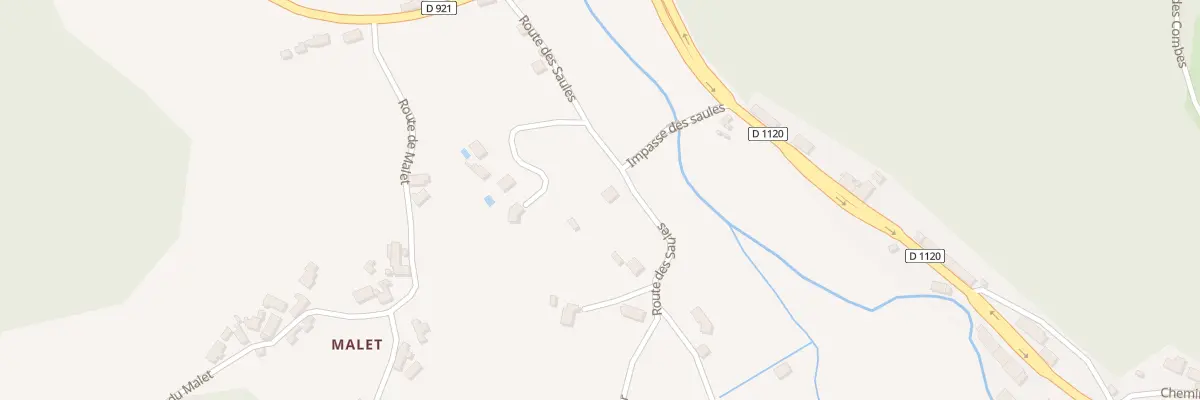 Plan du 5275 Les Saules à Saint-Chamant