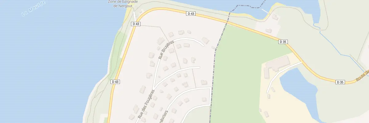 Plan du 25 Rue des Fougères à Beaumont-du-Lac