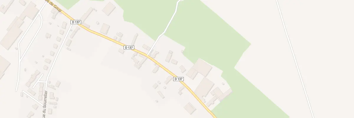 Plan du 611 Rue de Gouy à Campagne-lès-Hesdin