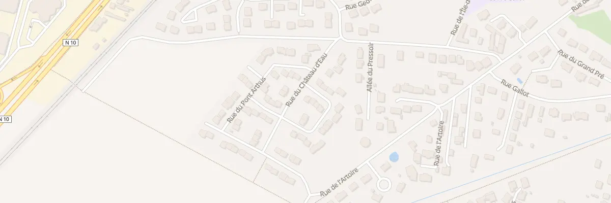 Plan du 2 Rue des Petits Pavés aux Essarts-le-Roi