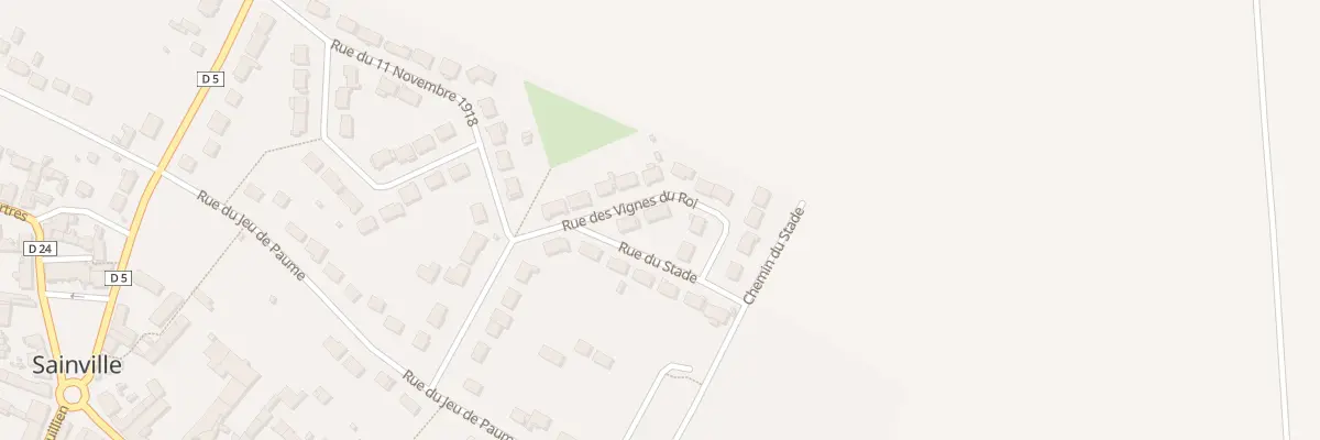 Plan du 4 Rue des Vignes du Roi à Sainville