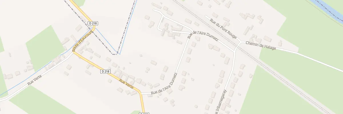Plan du 13 Rue de l’Aire Dumetz à Érondelle