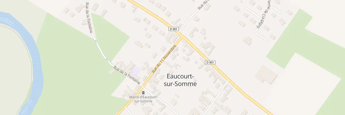 Plan du 130 Rue du Onze Novembre à Eaucourt-sur-Somme