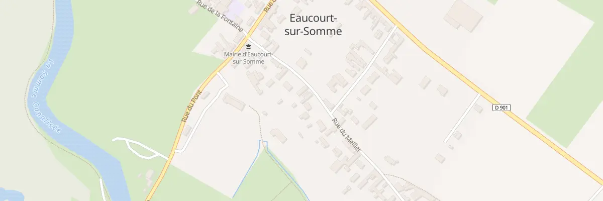 Plan du 125 Rue du Mellier à Eaucourt-sur-Somme