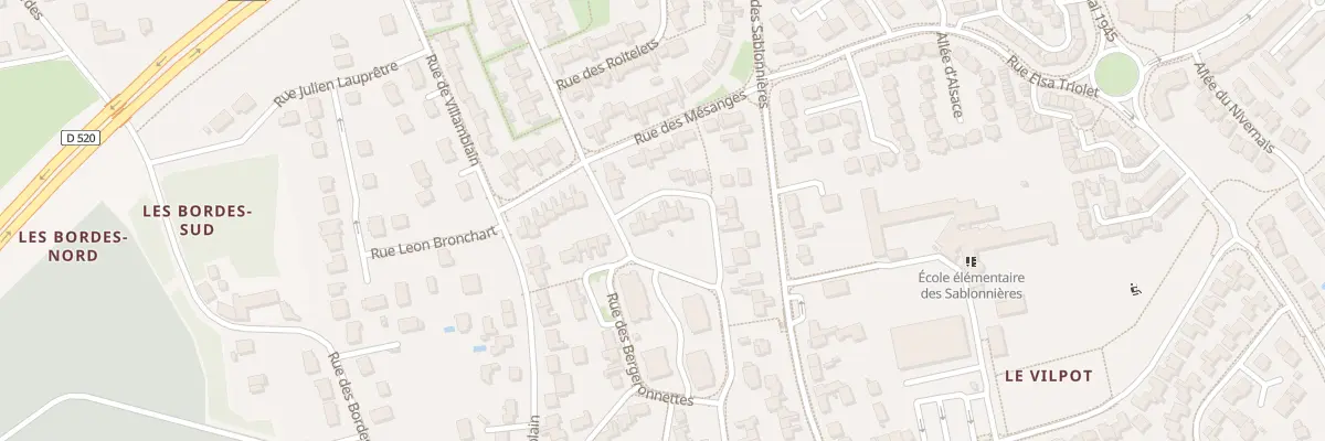 Plan du 105 Rue des Rouges-Gorges à Saran