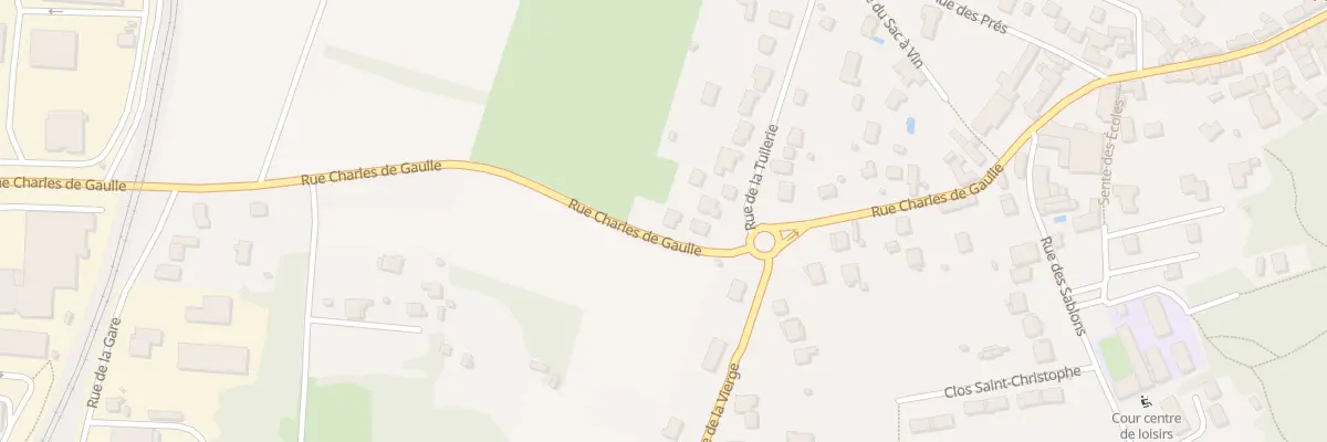 Plan du 48 Rue Charles de Gaulle à Villiers-Saint-Frédéric