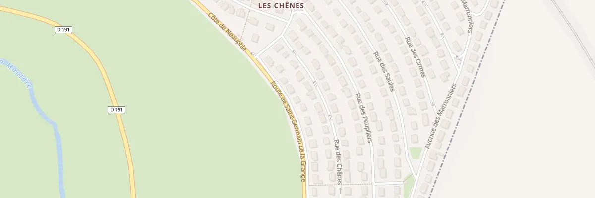 Plan du 9 Rue des Cedres à Beynes