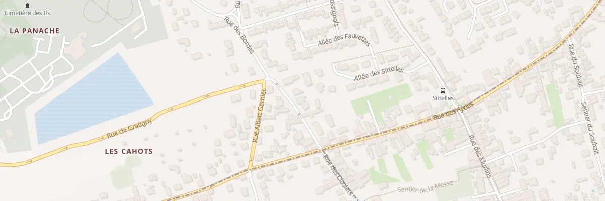 Plan du 80 Rue des Bordes à Saran