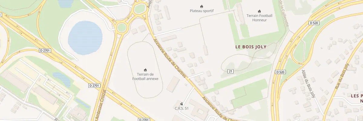 Plan du 1524 Art Ancienne Route de Chartres à Saran