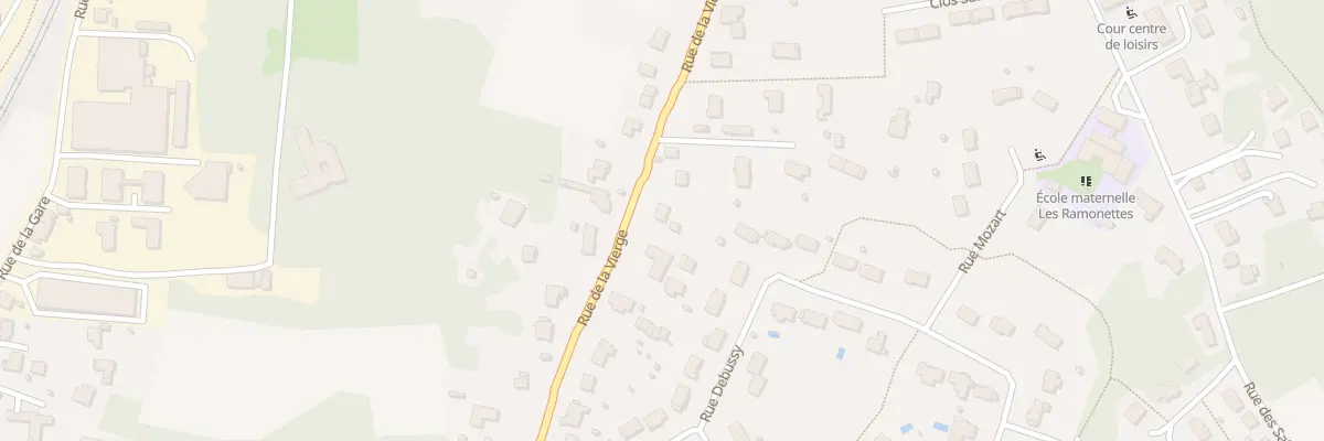 Plan du 27 Rue de la Vierge à Villiers-Saint-Frédéric